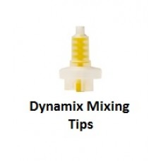 5:1 Dynamix Cartridge Impression Mixing Tips - Yellow – Pack 50 – Suits Kulzer Dynamix Machine and Cartridges